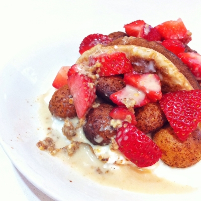Quest Strawberry Cheesecake Tacos 