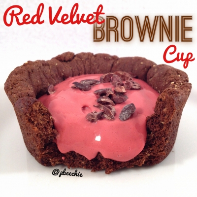 Red Velvet Brownie Cup