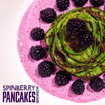 Spinberry Pancakes