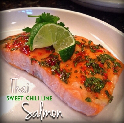 Thai Sweet Chili Lime Salmon