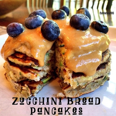 Zucchini Bread Pancakes 