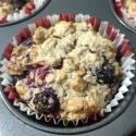 Apple, Oat and Mixed Berry Muffins