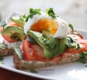 Avocado and Chive Egg Sandwich