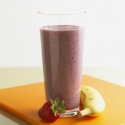 Banana and Strawberry + Protein Smoothie 