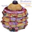 Blueberry Cheesecake Protein Pancakes