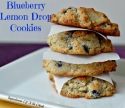 Blueberry Lemon Drop Cookies