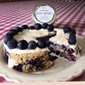 Blueberry Pie Oat Cake 