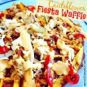 Cauliflower Fiesta Waffles