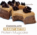 Chocolate Peanut Butter Protein Mugcake