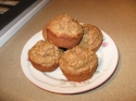 Clean Eating Whole Wheat Banana Muffins