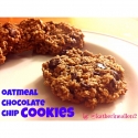 Clean Oatmeal Chocolate Chip Cookies