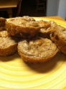 Clean Oatmeal Raisin Protein Muffins