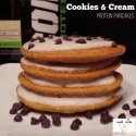 Cookies & Cream Protein Pancakes