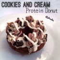 Cookies and Cream Protein Donuts