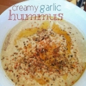 Creamy Garlic Hummus