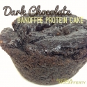 Dark Chocolate Banoffee Protein Cake