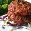 Ginger Cabbage Salmon Cakes