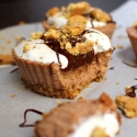 Guiltless S'Mores Protein Cheesecake