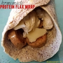 Homemade Protein Flax Wrap