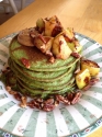 Masala Chai Green Protein Pancakes