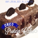 Oreo Protein Cake