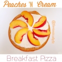Peaches 'N Cream Breakfast Pizza