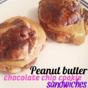 Peanut Butter Chocolate Chip Cookie Quest Sandwiches