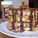 Peanut Butter Cookie Dough Stuffed French Toast 