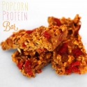 Popcorn Goji Protein Bars