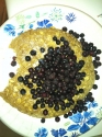 Protein Oatmeal Blueberry Pancake