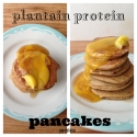 Protein Plantain Pancakes