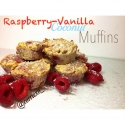 Raspberry-Vanilla Coconut Muffins