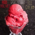 Red Velvet Protein Ice Cream