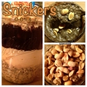 Snickers Overnight Oats In a Jar