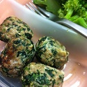 Spinach Florentine Turkey Meatballs