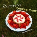 Strawberry Cheesecake With a Coconut Crust 