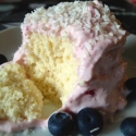 Strawberry Protein Mug Cake