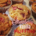 Strawberry Vanilla Muffins