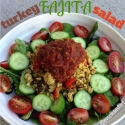 Turkey Fajita Salad