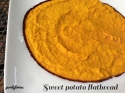 Two Ingredient Sweet Potato Flatbread