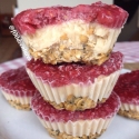 (Vegan) Strawberry Cheesecake Bites