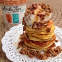 Warm Buttery Pecan Pie Protein Pancakes
